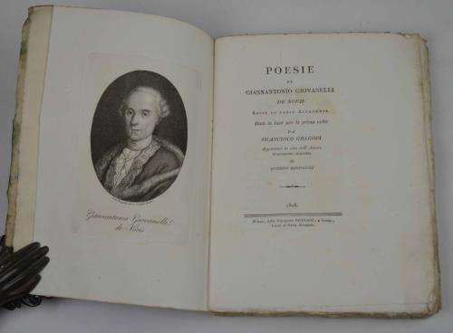 Poesie date in luce per la prima volta da Francesco Gregori. Aggiuntavi la vita dell'autore brevemente descritta da Quirino Bertocchi. - copertina