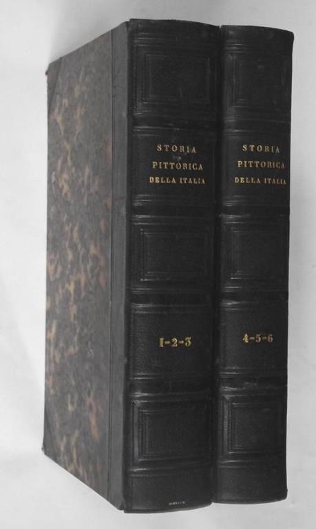 Storia pittorica della Italia dal risorgimento delle Belle Arti fin presso al fine del XVIII. secolo… Edizione quinta - Luigi Lanzi - copertina