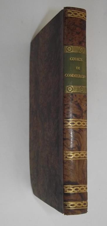 Codice di commercio di terra e di mare pel Regno d'Italia - copertina