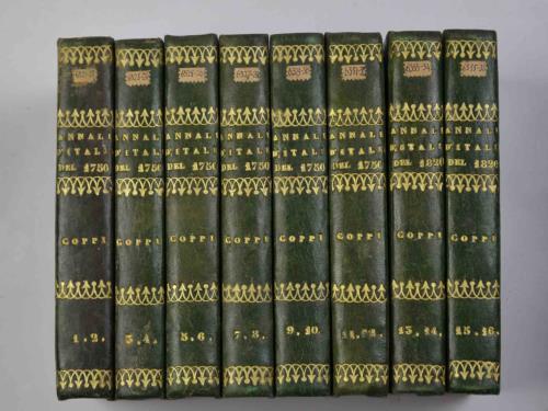 Annali d'Italia dal 1750 sino à giorni nostri… - A. Coppi - copertina