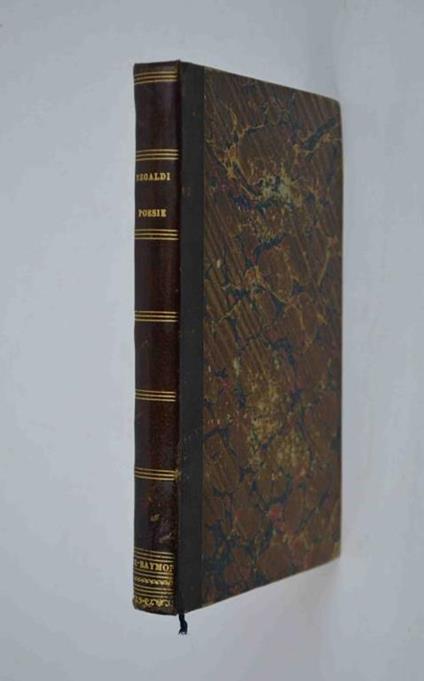 Canti lirici editi ed inediti improvvisati - Giuseppe Regaldi - copertina