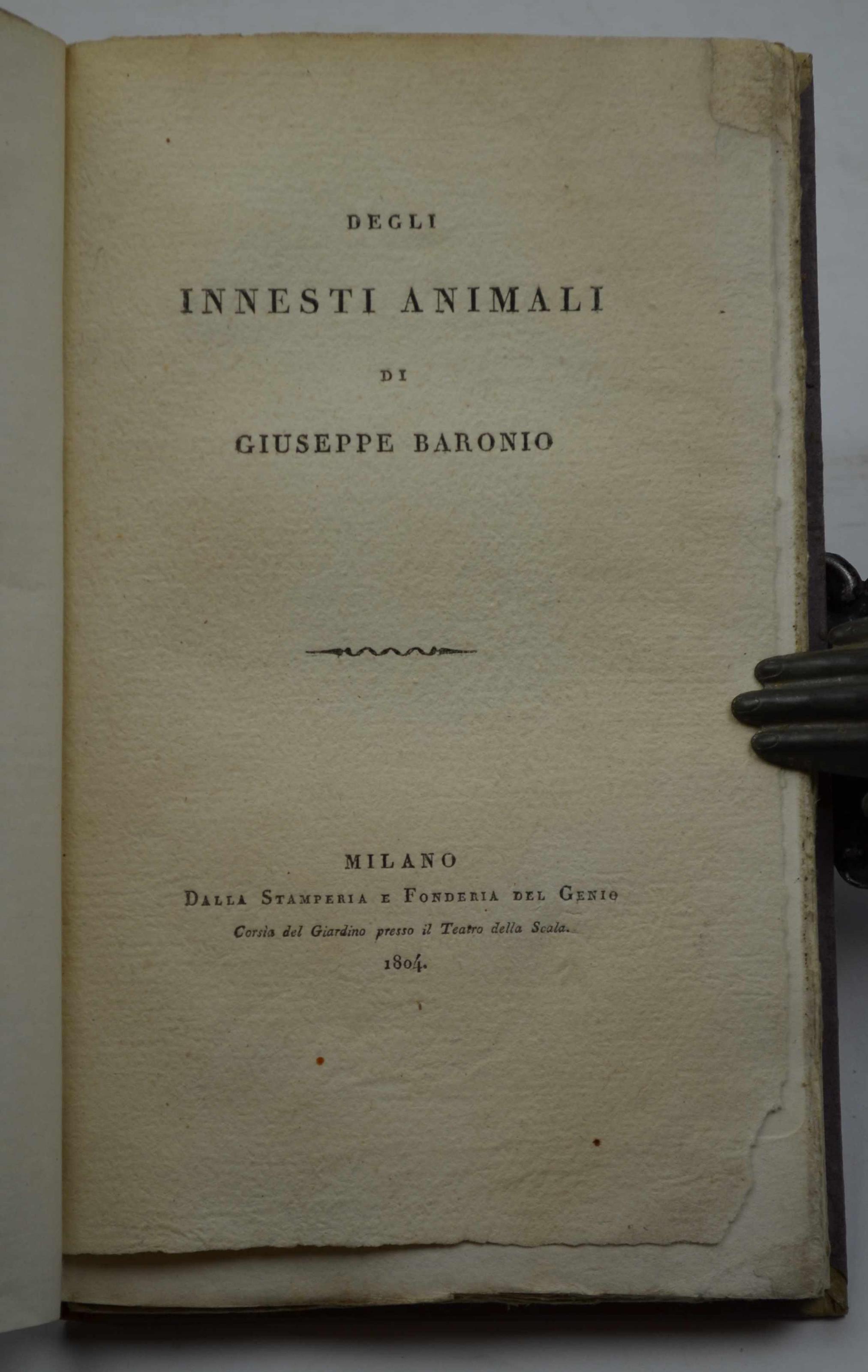 Degli innesti animali