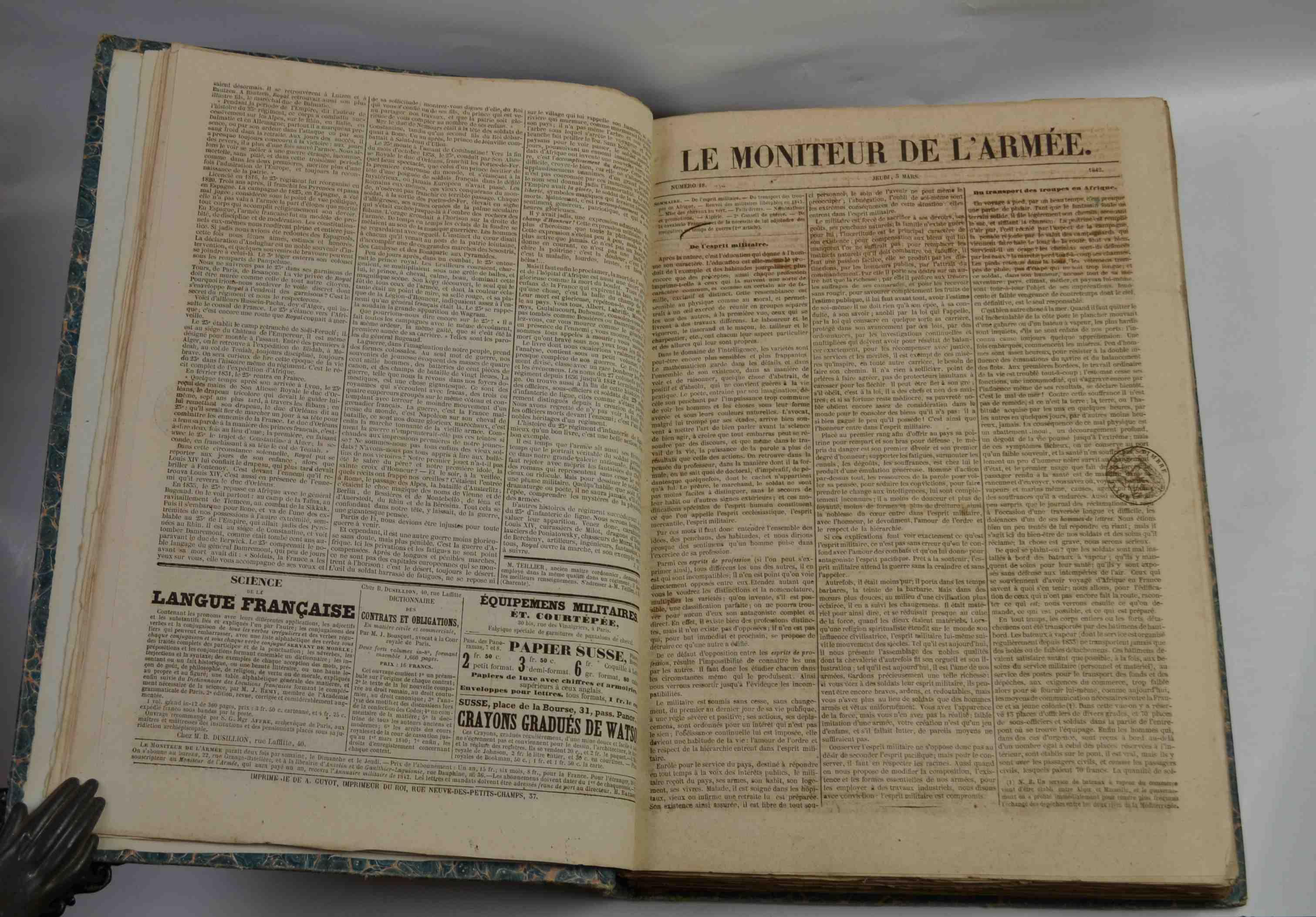 Le Moniteur de l'armée