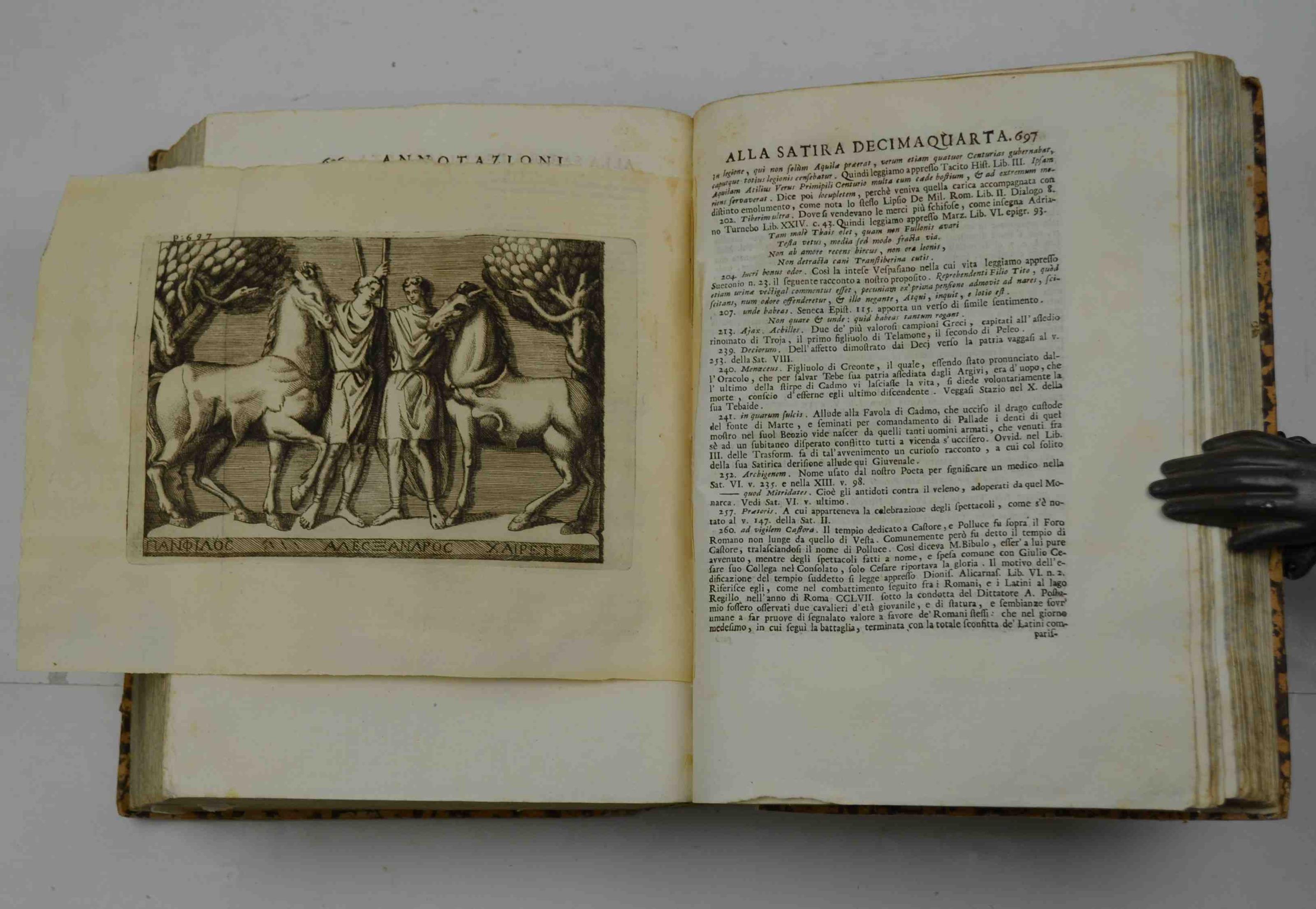 Giuvenale e Persio spiegati con la dovuta modestia in versi volgari. Ed illustrati con varie Annotazioni dal Conte Cammillo Silvestri da Rovigo