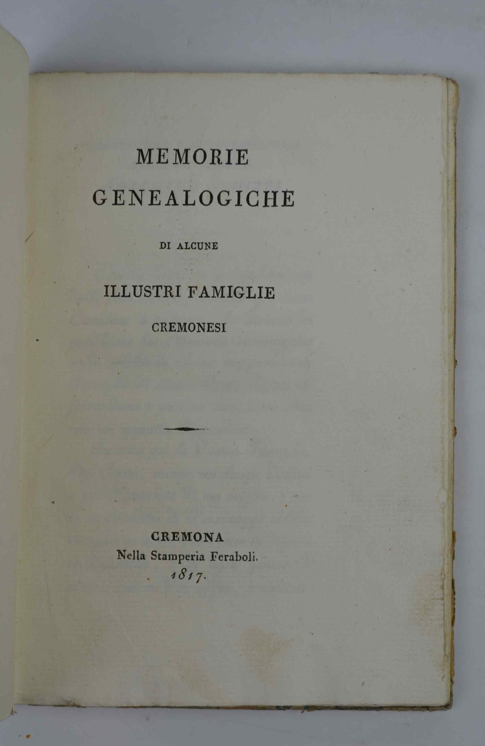 Studio bibliografico Benacense