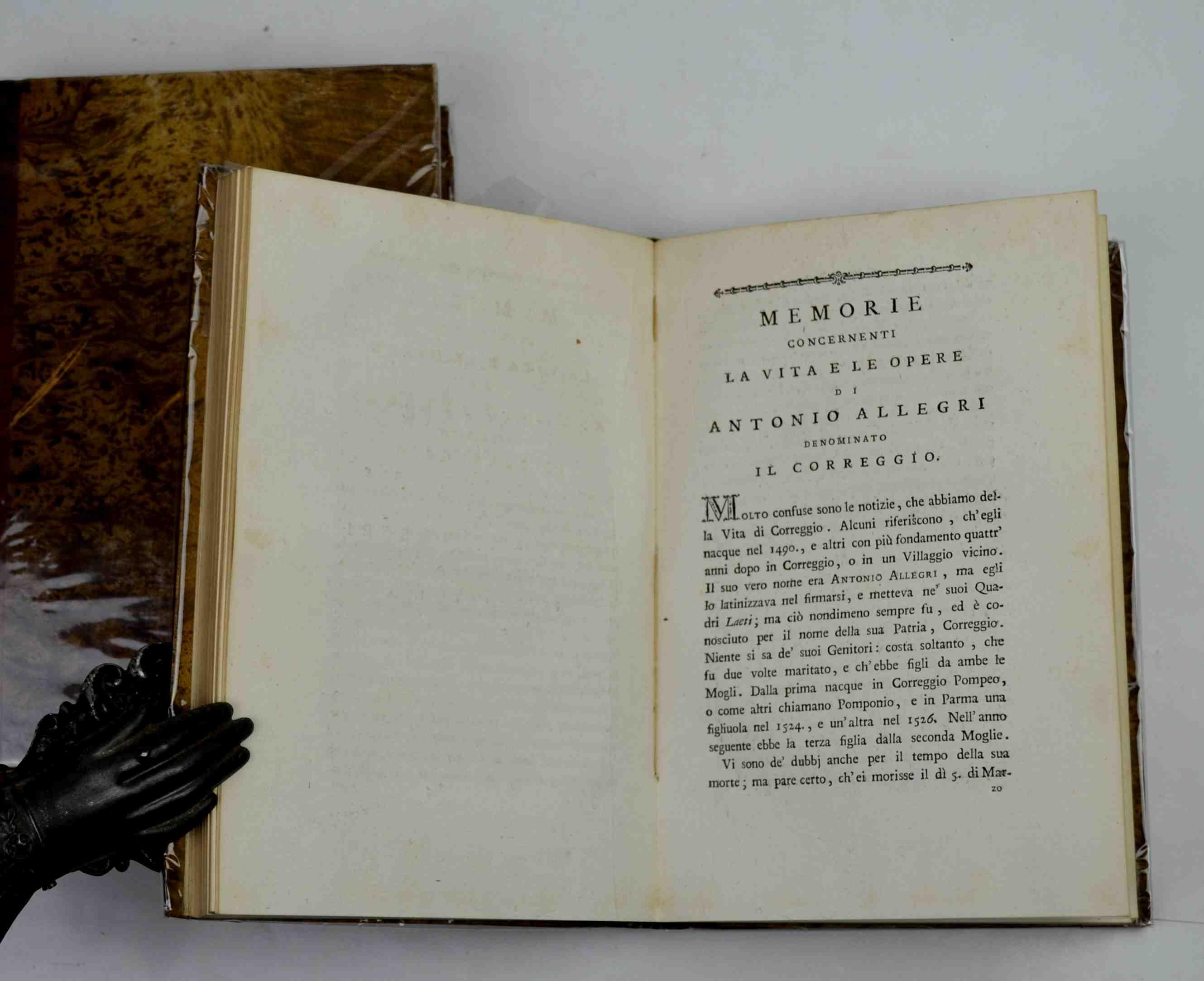 Opere. pubblicate dal cav. D. Giuseppe Niccola D'Azara e dallo stesso rivedute ed aumentate in questa edizione
