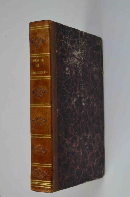 Manuel de gréement ou L'art d'équiper les vaisseaux et autres bâtimens de mer, de tout ce qui est nécessaire à leurs mouvemens… - Florent Coste - copertina