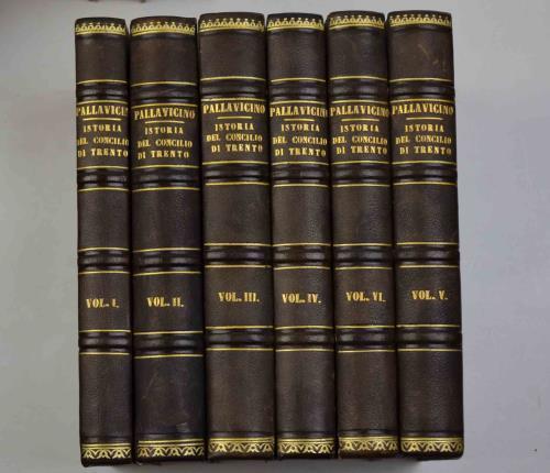 Istoria del Concilio di Trento scritta dal padre Sforza Pallavicino della Compagnia di Gesù poi Cardinale della Santa Romana Chiesa. Ove insieme rifiutasi con autorevoli testimonianze un'Istoria falsa divolgata nello stesso argomento sotto nome di Pi - copertina