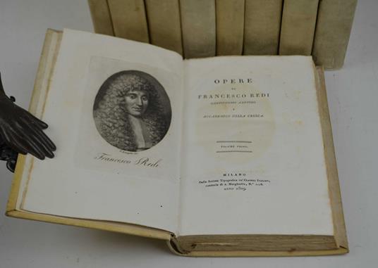 Opere. - Francesco Redi - copertina