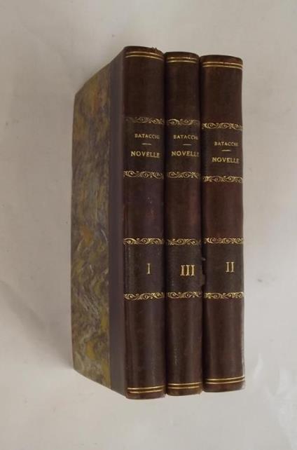 Novelle galanti edite ed inedite del P. Atanasio da Verrocchio - Domenico Batacchi - copertina