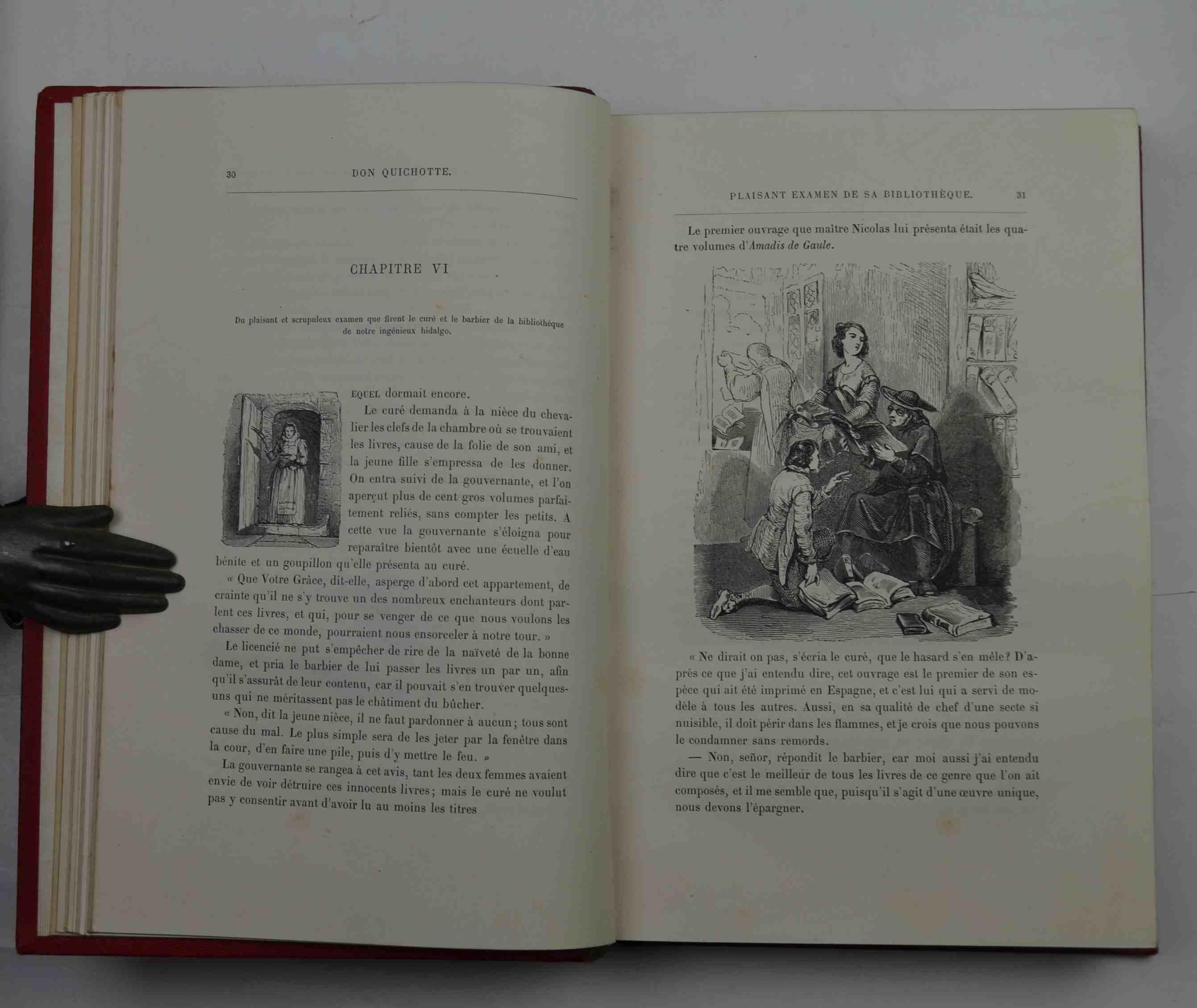 Don Quichotte de la manche. Edition spéciale a l'usage de la jeunesse par Lucien Biart