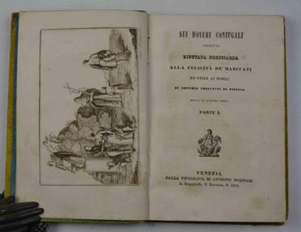Sui doveri coniugali operetta riputata necessaria alla felicità de' maritati ed utile ai nubili… - Antonio Chiavacci - copertina