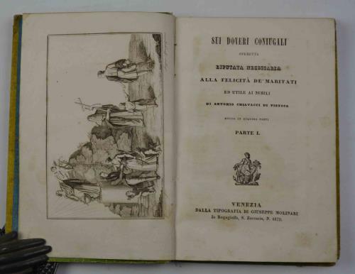 Sui doveri coniugali operetta riputata necessaria alla felicità de' maritati ed utile ai nubili… - Antonio Chiavacci - copertina
