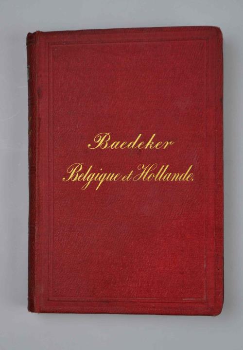 Belgique et Hollande. Manuel du voyageur… Sixième édition refondue… - Karl Baedeker - copertina