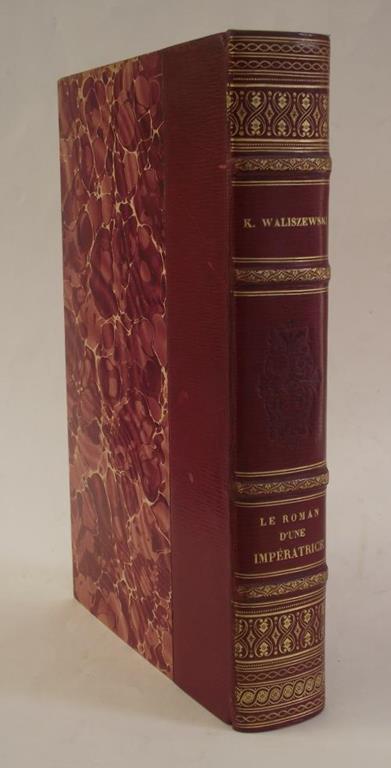 Le roman d'une impératrice. Catherine II de Russie. - K. Waliszewski - copertina