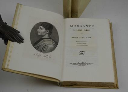 Morgante Maggiore - Luigi Pulci - copertina
