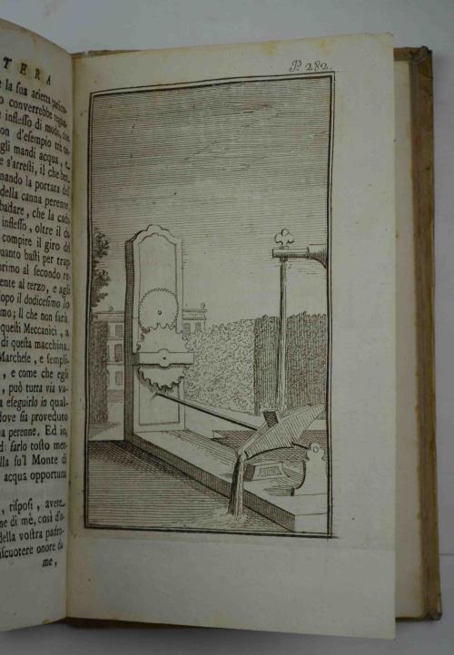 Dell'origine delle fontane e dell'addolcimento dell'acqua marina. Lettere scritte al sig. conte N.N - Nicolò Ghezzi - copertina