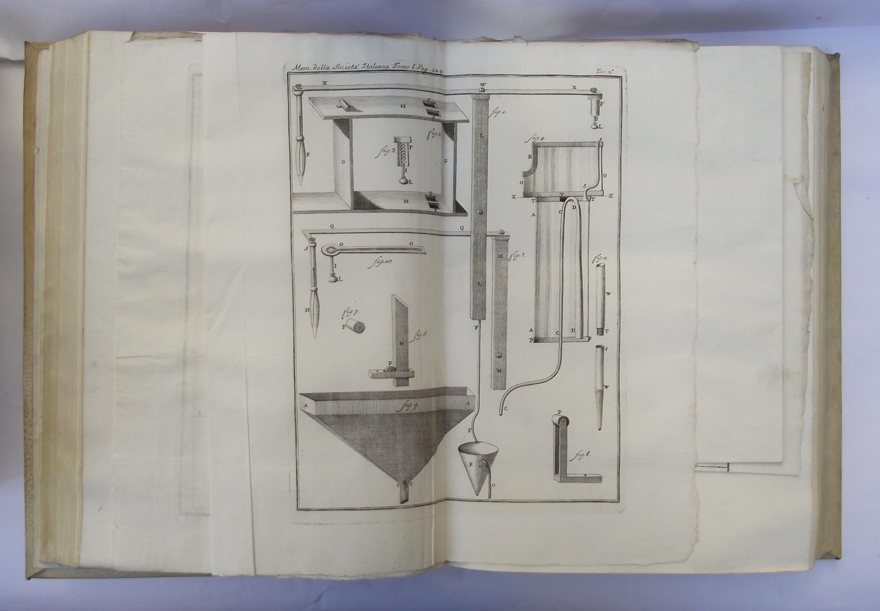 Memorie di Matematica e Fisica della Società Italiana. Tomo I e II