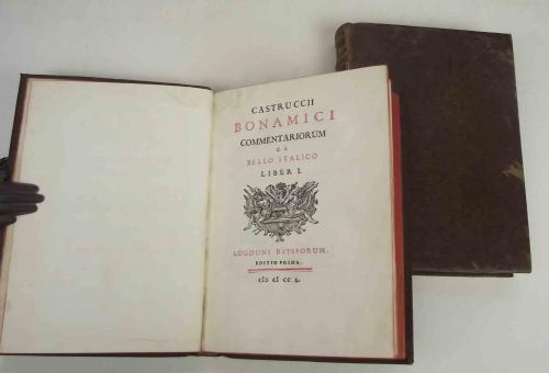 Commentariorum de Bello Italico - Castruccio Bonamici - copertina