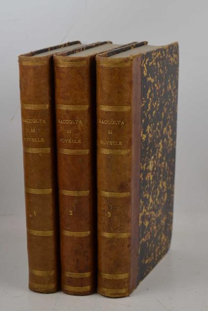 Raccolta di Novelle dall'origine della lingua sin al 1700 - copertina
