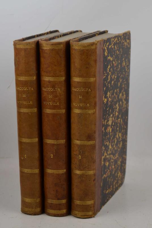 Raccolta di Novelle dall'origine della lingua sin al 1700 - copertina