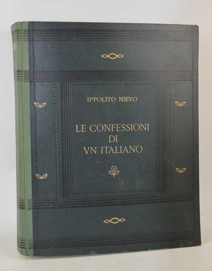 Le confessioni di un italiano - Ippolito Nievo - copertina
