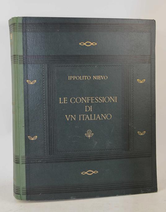 Le confessioni di un italiano - Ippolito Nievo - copertina