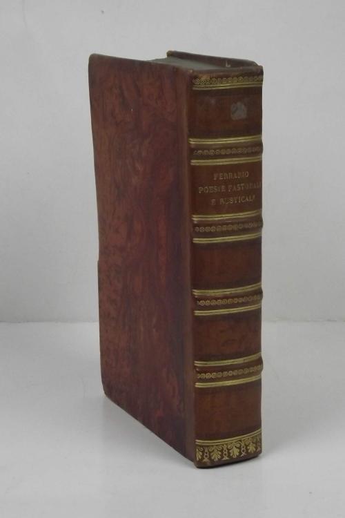 Poesie pastorali e rusticali raccolte ed illustrate con note - copertina