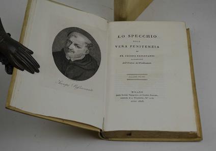 Lo specchio della vera penitenza - Jacopo Passavanti - copertina