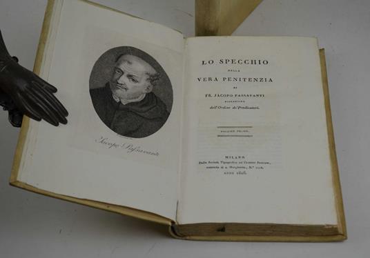 Lo specchio della vera penitenza - Jacopo Passavanti - copertina
