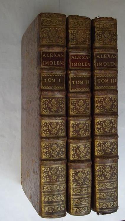 Commentariorum. Omnia post novissimam illam editionem, quae Venetijs non ita pridem in lucem prodijt, ad amussi. castigata, pluribusq insuper neoteoricorum annotationibus aucta, quas à prioribus hisce notis distinximus - Alessandro Tartagni - copertina