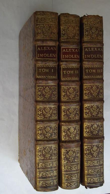 Commentariorum. Omnia post novissimam illam editionem, quae Venetijs non ita pridem in lucem prodijt, ad amussi. castigata, pluribusq insuper neoteoricorum annotationibus aucta, quas à prioribus hisce notis distinximus - Alessandro Tartagni - copertina