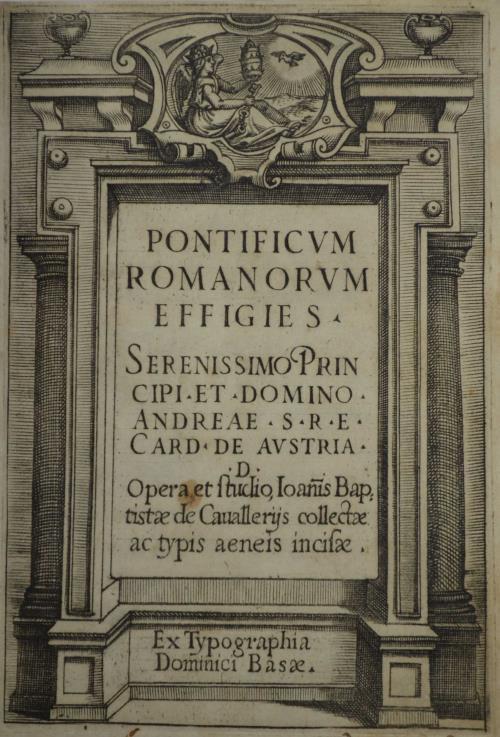 Pontificum romanorum effigies. - Il Lagarino - copertina