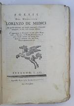 Poesie in questa edizione nei luoghi mancanti e scorretti compite, e alla vera lezione ridotte. S'aggiungono le Stanze della Nancia, i Beoni, le Rime Spirituali, e altre Prose inedite con alcune Memorie attenenti all sua Vita, Testimonianze, ec