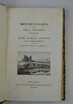 Monumenti Gabini della Villa Pinciana descritti. nuovamente pubblicati per cura del Dottor Giovanni Labus