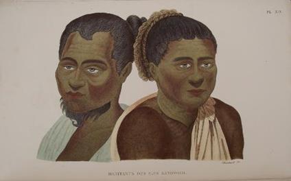 Histoire naturelle de l'homme comprenant des recherches sur l'influence des agens physiques et moraux considérés comme causes des variétés qui distinguent entre elles les races humaines - J.C. Prichard - copertina