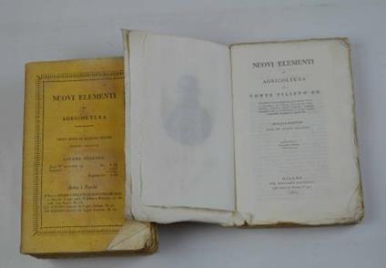 Nuovi elementi di agricoltura… Seconda edizione… - Filippo Re - copertina