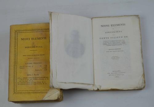 Nuovi elementi di agricoltura… Seconda edizione… - Filippo Re - copertina