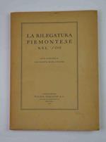 La rilegatura piemontese