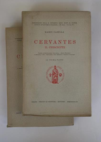 Cervantes il Chisciotte - Mario Casella - copertina