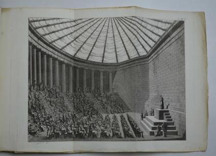 Storia e descrizione de' principali teatri antichi e moderni. col saggio sull'architettura teatrale -  Patte - copertina