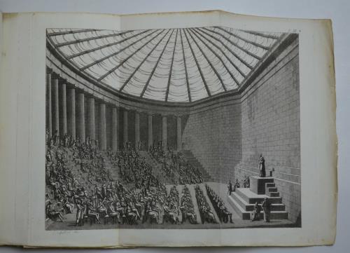 Storia e descrizione de' principali teatri antichi e moderni. col saggio sull'architettura teatrale -  Patte - copertina