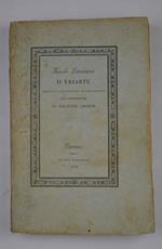 Favole Letterarie. Tradotte dallo Spagnuolo in rime italiane dal Dottore Giuseppe Adorni professore emerito di poetica della Ducale Università di Parma