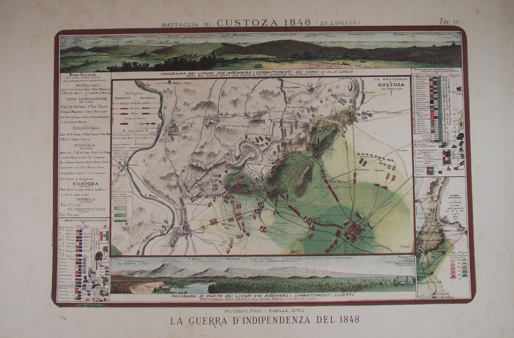 Custoza 1848-66. Album storico artistico militare… Parte prima - Custoza 1848