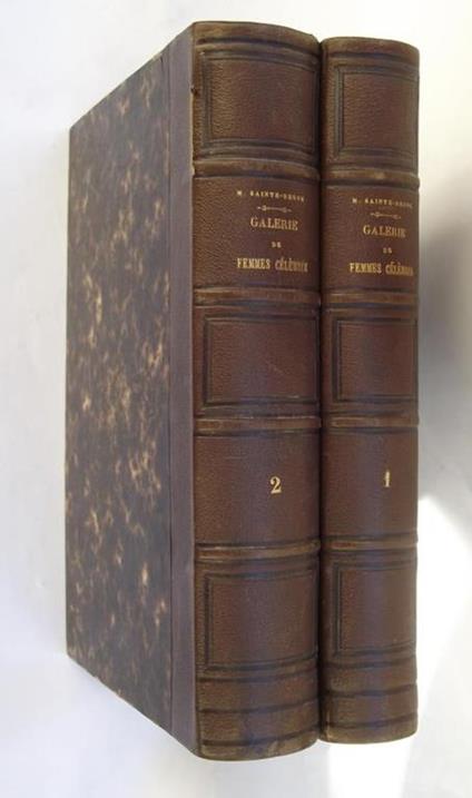 Galerie de femmes célèbres - Charles A. Sainte-Beuve - copertina