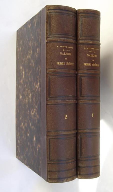 Galerie de femmes célèbres - Charles A. Sainte-Beuve - copertina