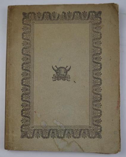 Storia di Genzano con note e documenti - Nicola Ratti - copertina