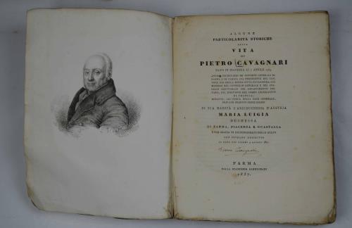 Alcune particolarità storiche della vita di Pietro Cavagnari, nato in Piacenza li 7 aprile 1769… - copertina