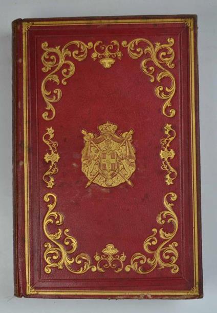 L' amministrazione dei lavori pubblici in Italia dal 1860 al 1867. Relazione del Ministro dei lavori pubblici S. Jacini presentata al parlamento il 31 gennaio 1867 - copertina