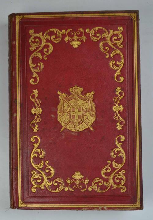 L' amministrazione dei lavori pubblici in Italia dal 1860 al 1867. Relazione del Ministro dei lavori pubblici S. Jacini presentata al parlamento il 31 gennaio 1867 - copertina